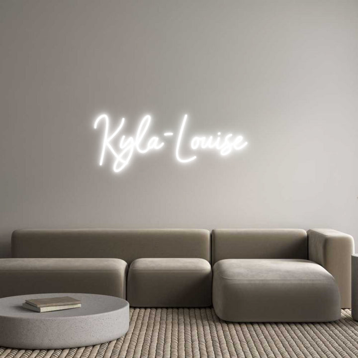 Custom Neon: Kyla-Louise