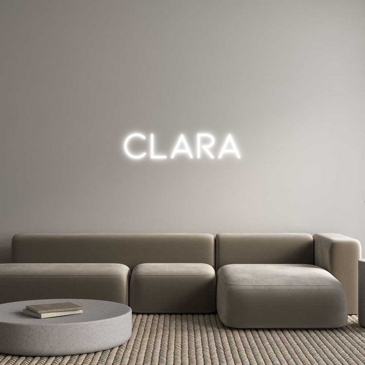 Custom Neon: Clara