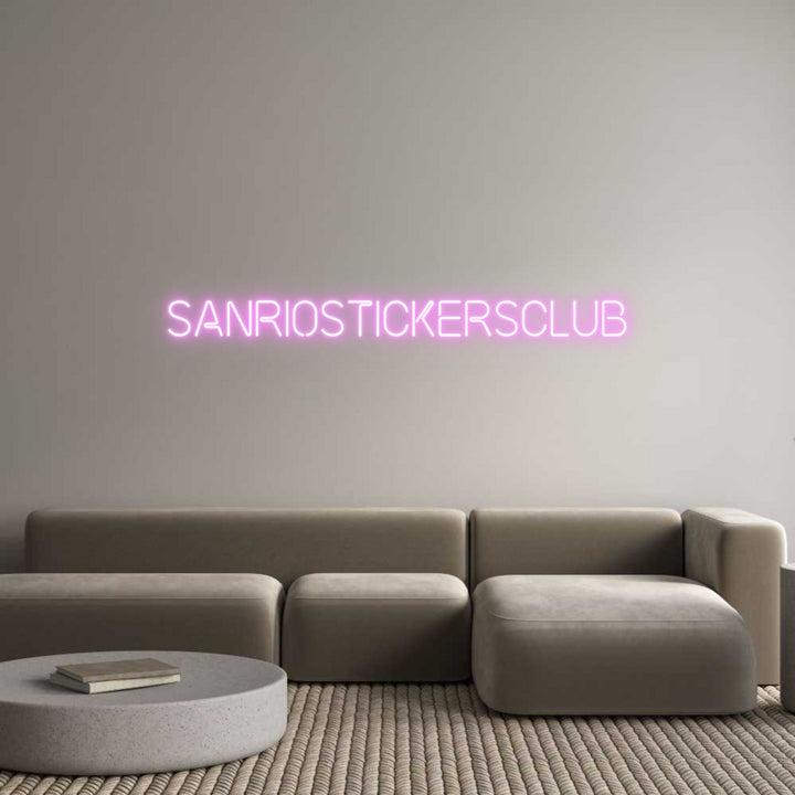 Custom Neon: Sanriosticker...