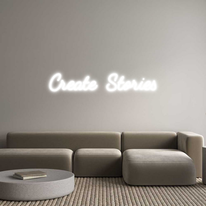 Custom Neon: Create Stories