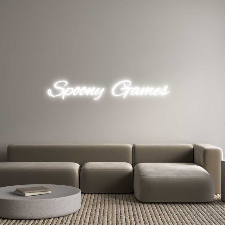 Custom Neon: Spoony Games