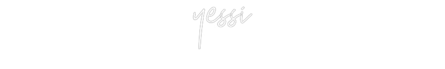 Custom Neon: yessi