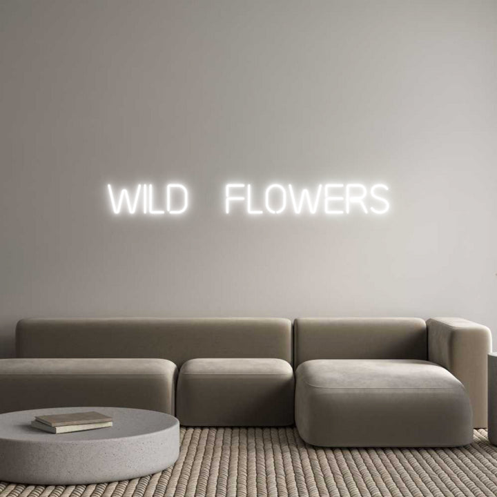 Custom Neon: Wild Flowers