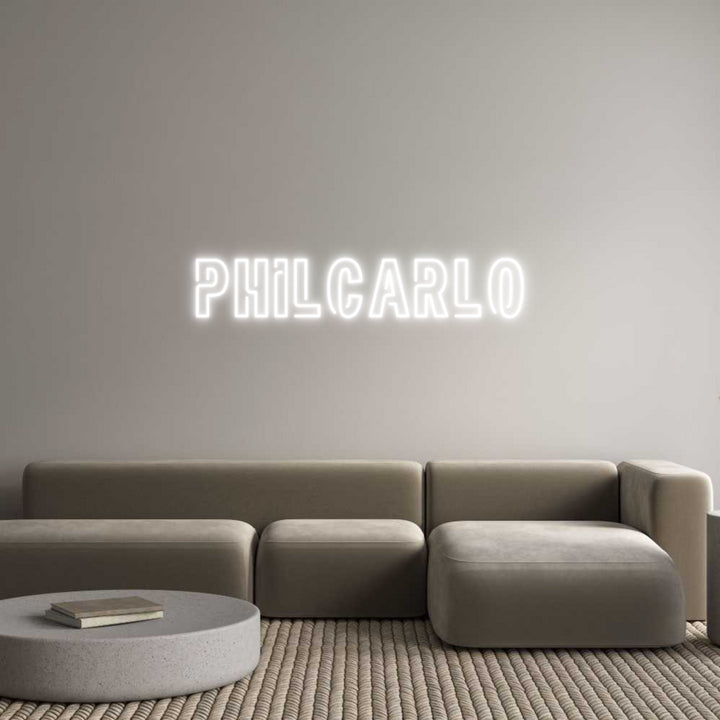 Custom Neon: Philcarlo