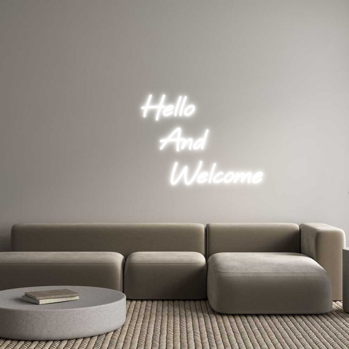 Custom Neon: Hello 
   An...