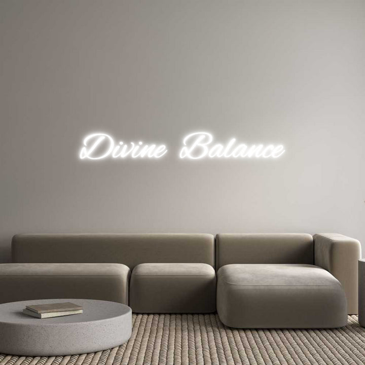 Custom Neon: Divine Balance