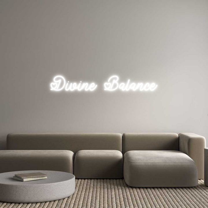Custom Neon: Divine Balance