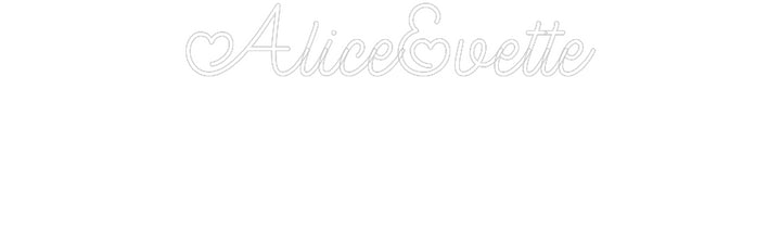 Custom Neon: AliceEvette