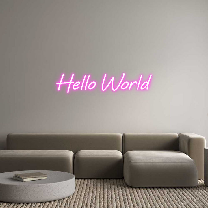 Custom Neon: Hello World