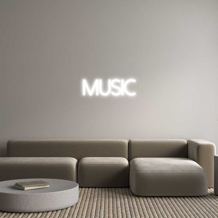 Custom Neon: MUSIC