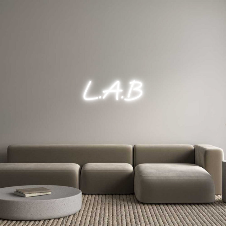 Custom Neon: L.A.B