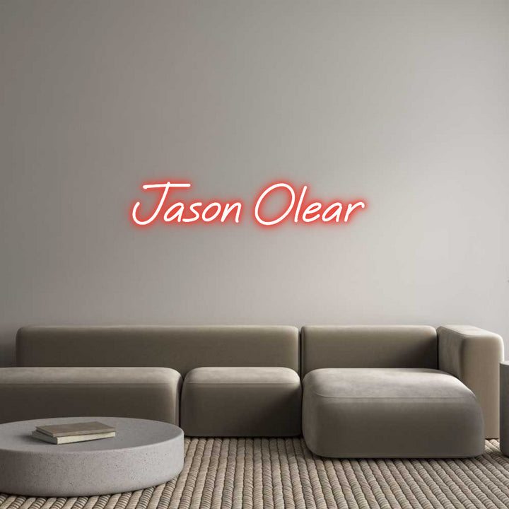 Custom Neon: Jason Olear