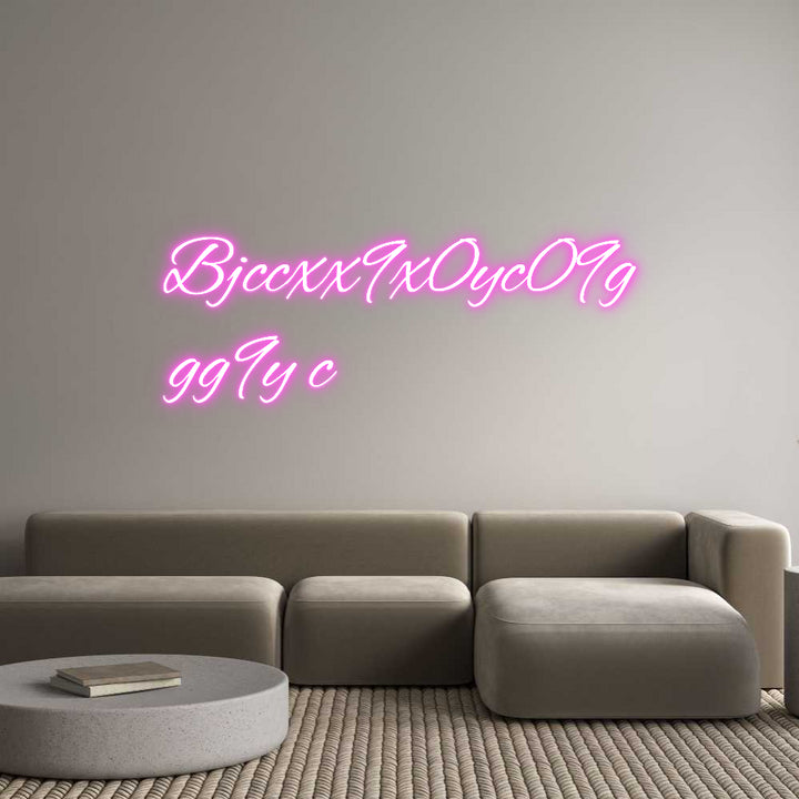 Custom Neon: Bjccxx9x0yc09...