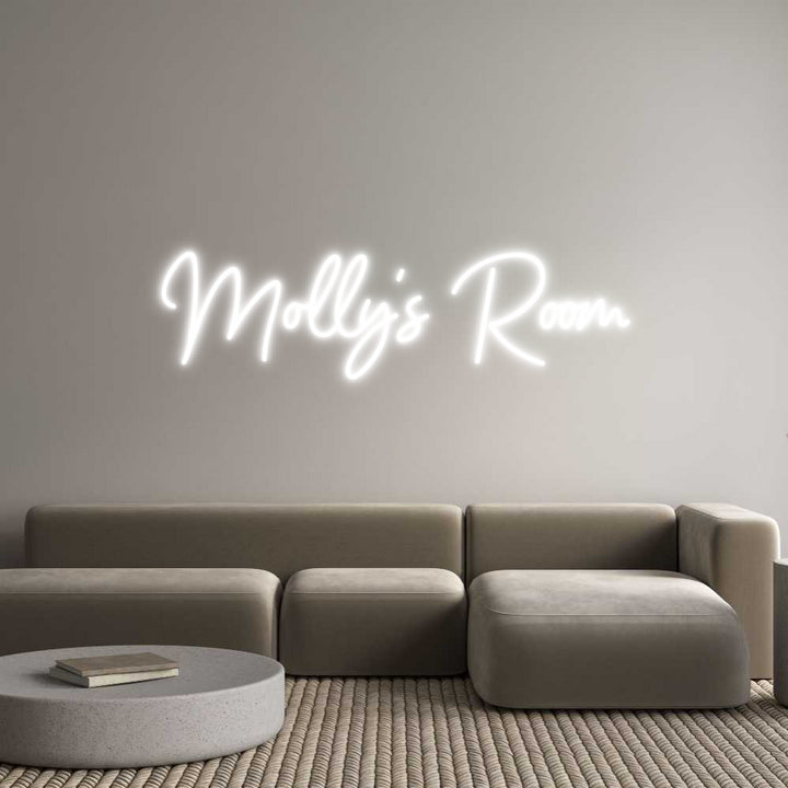 Custom Neon: Molly’s Room