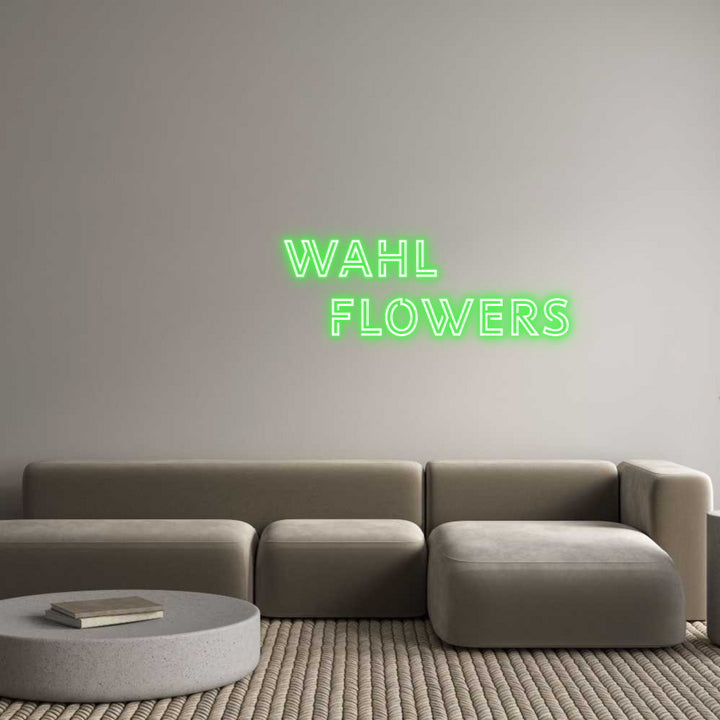 Custom Neon: Wahl
       ...