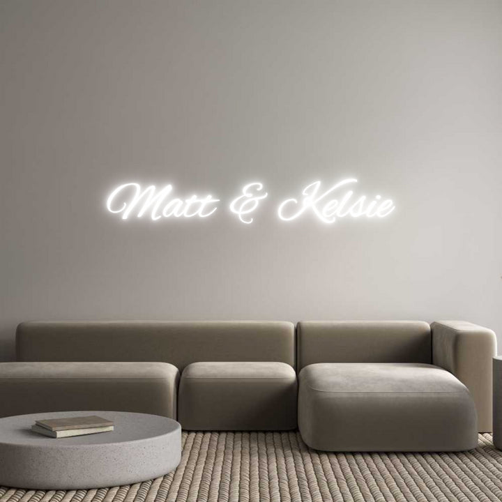 Custom Neon: Matt & Kelsie