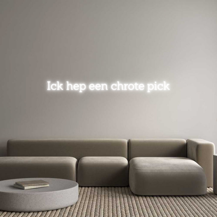 Custom Neon: Ick hep een c...