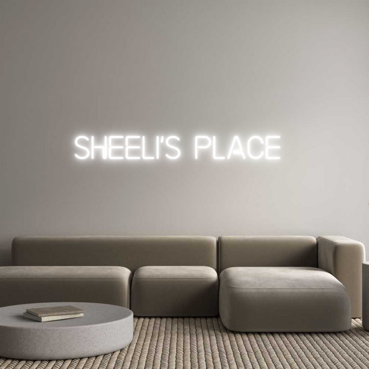 Custom Neon: SHEELI'S PLACE