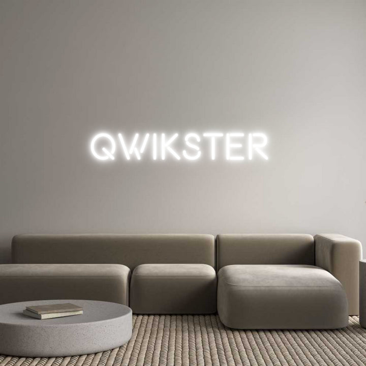 Custom Neon: Qwikster