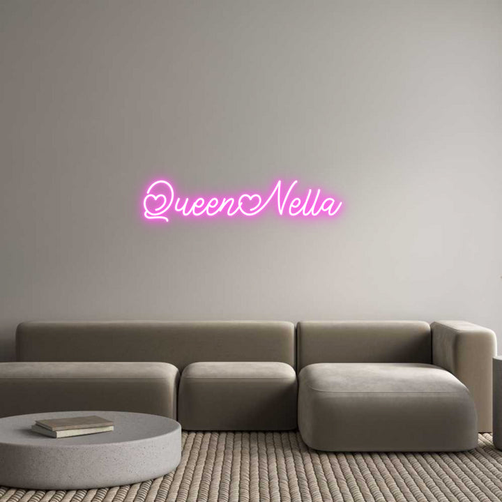 Custom Neon: QueenNella