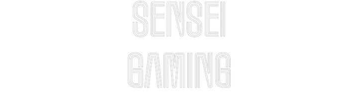 Custom Neon: Sensei
Gaming