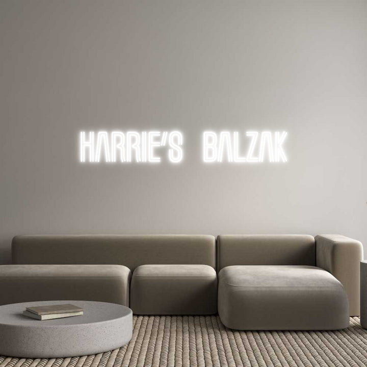 Custom Neon: Harrie’s balzak