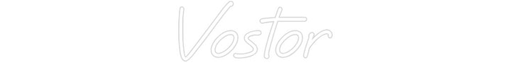 Custom Neon: Vostor