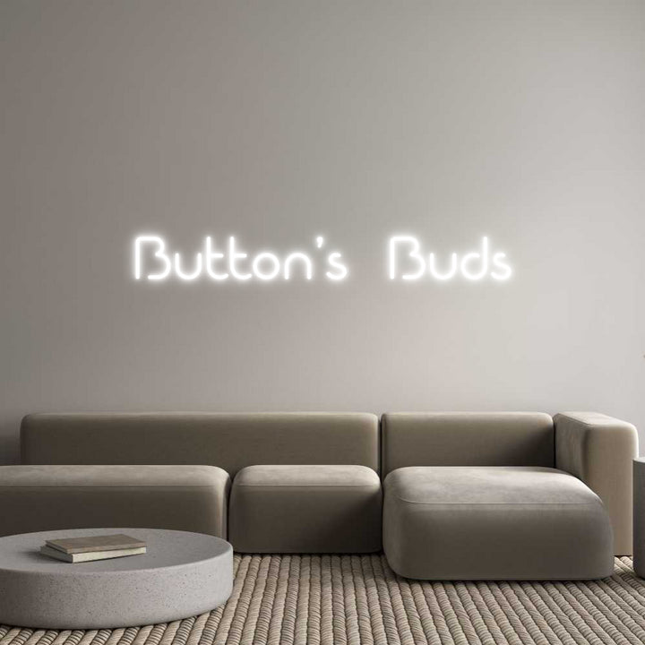 Custom Neon: Button’s Buds