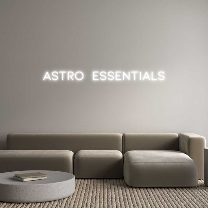 Custom Neon: Astro essenti...