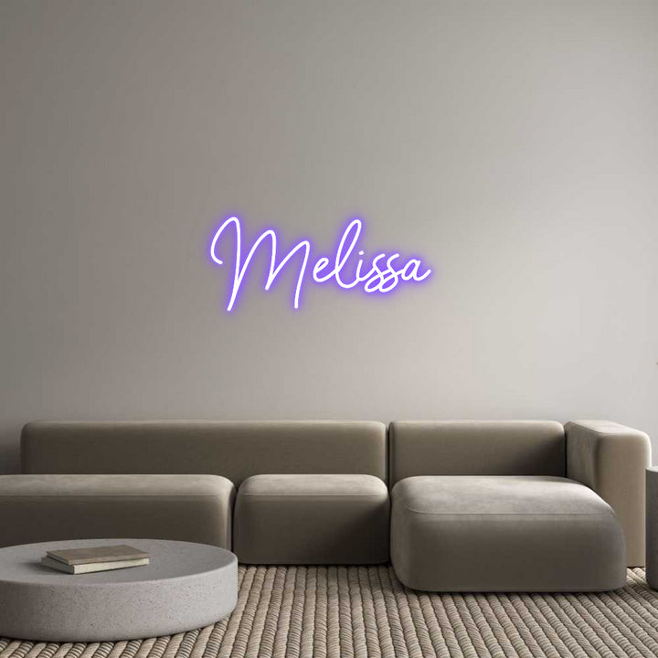 Custom Neon: Melissa