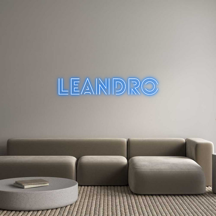 Custom Neon: Leandro