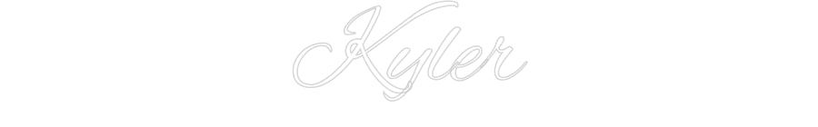 Custom Neon: Kyler