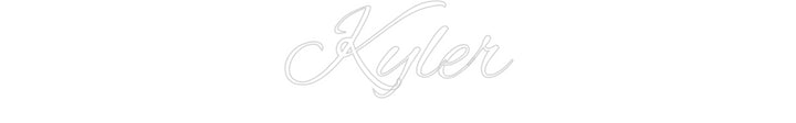 Custom Neon: Kyler