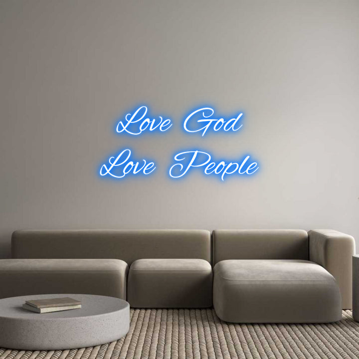 Custom Neon: Love God
Lov...