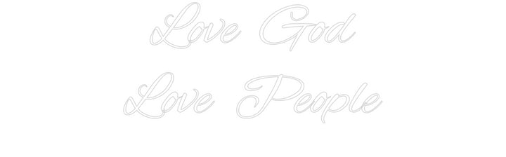 Custom Neon: Love God
Lov...