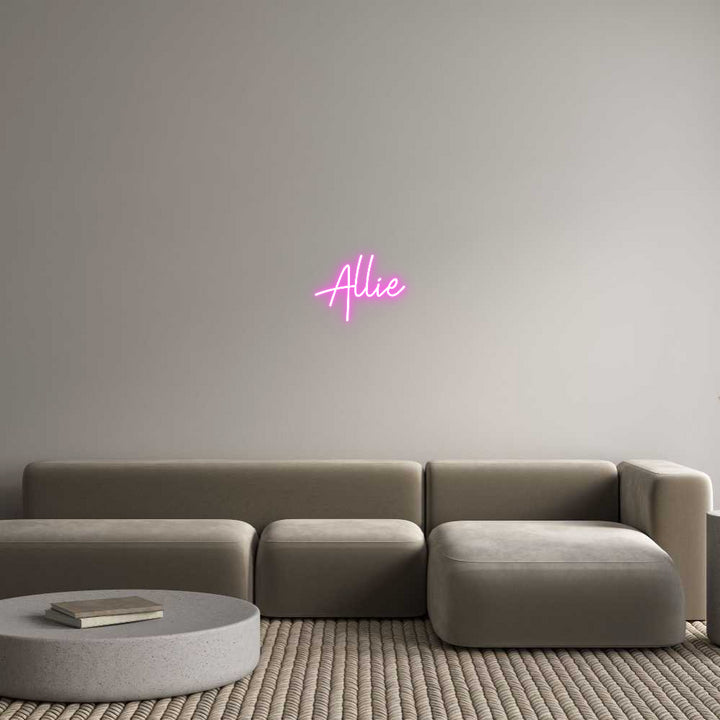 Custom Neon: Allie