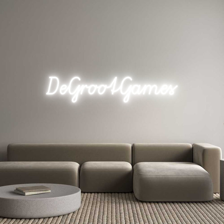 Custom Neon: DeGrootGames