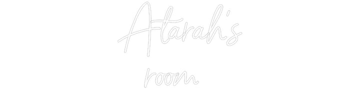 Custom Neon: Atarah’s
room