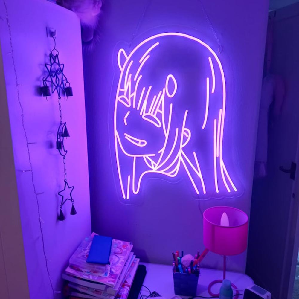 Zero Two | Anime Neon Sign | Neonoen