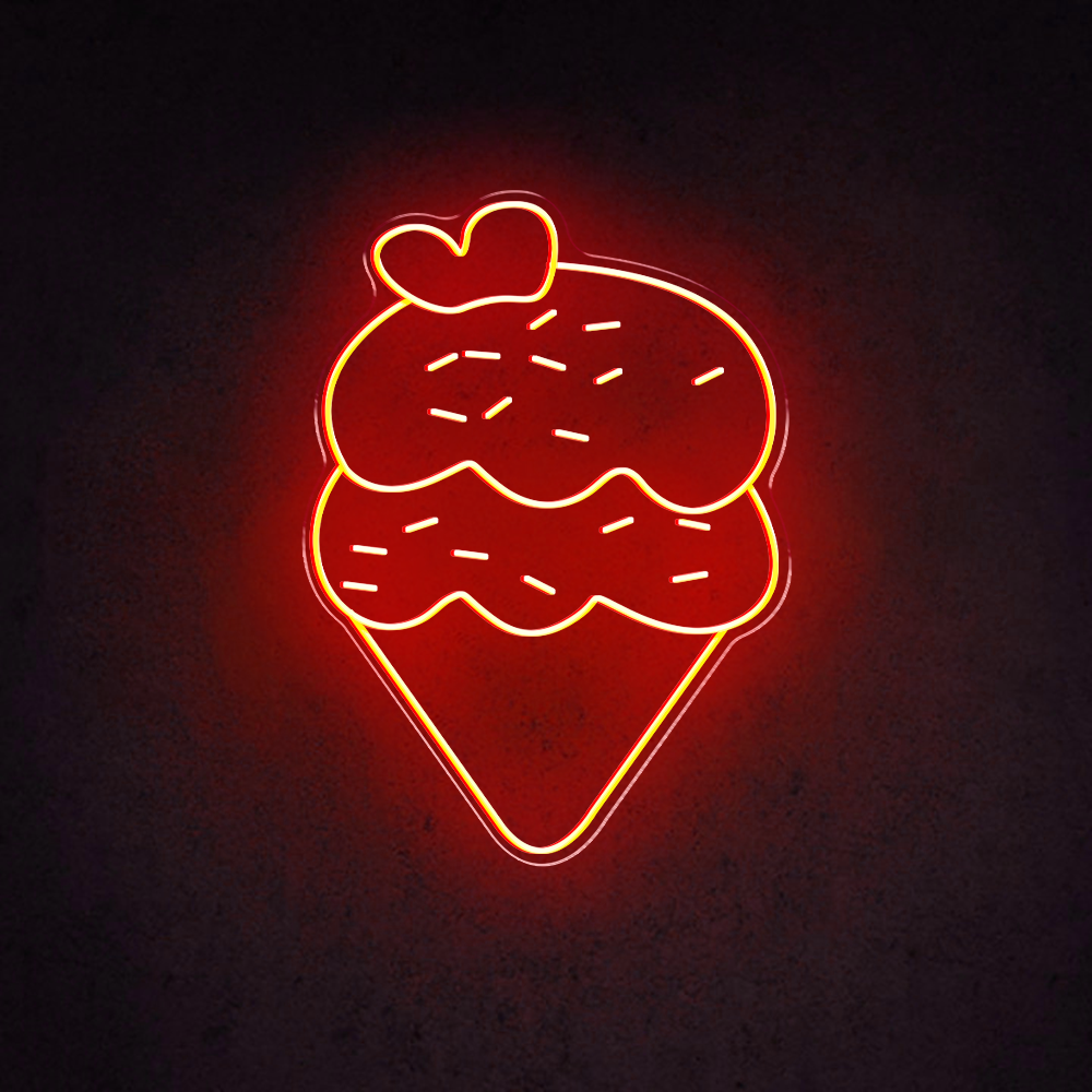 Ice Cream - LED Neon Sign