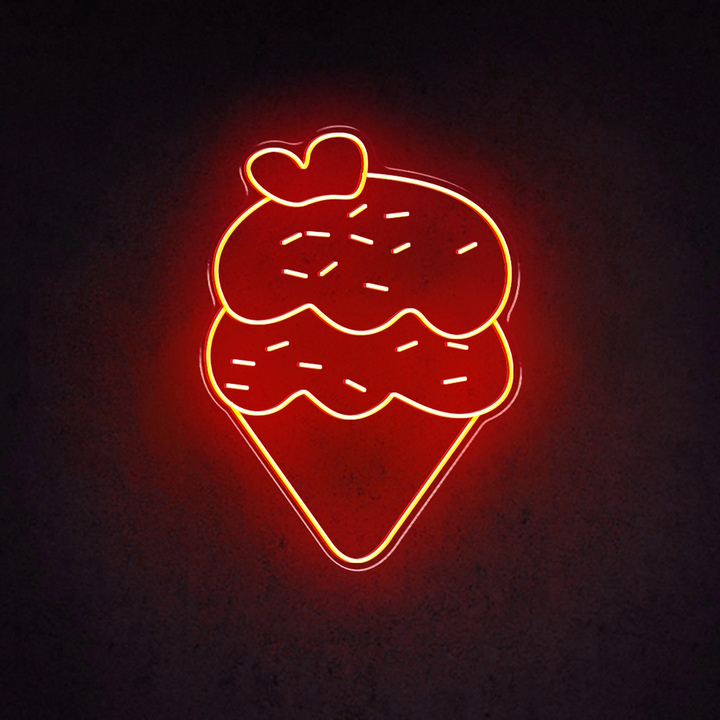 Ice Cream - LED Neon Sign