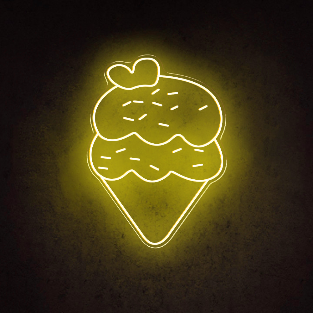 Ice Cream - LED Neon Sign