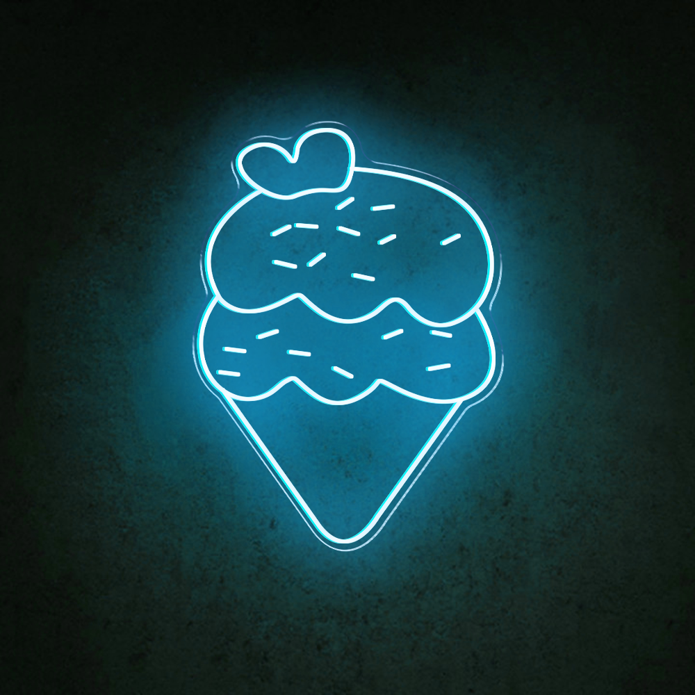 Ice Cream - LED Neon Sign