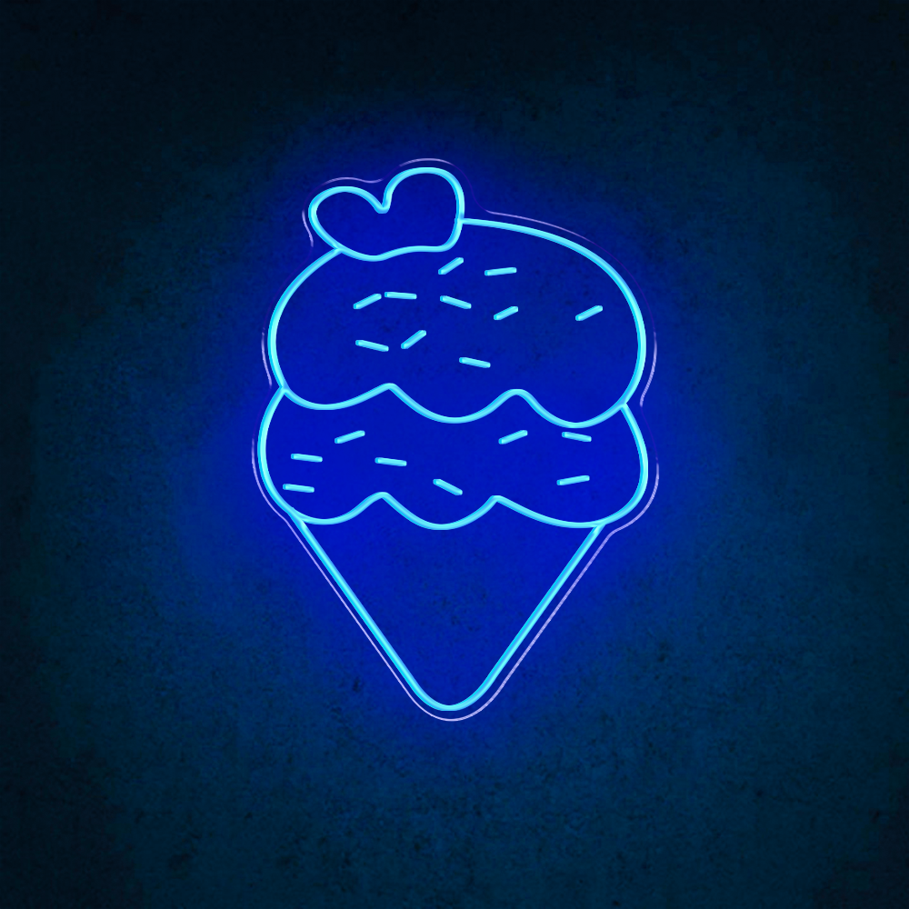 Ice Cream - LED Neon Sign