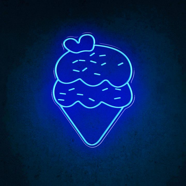 Ice Cream - LED Neon Sign