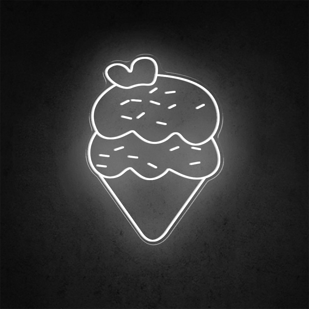 Ice Cream - LED Neon Sign