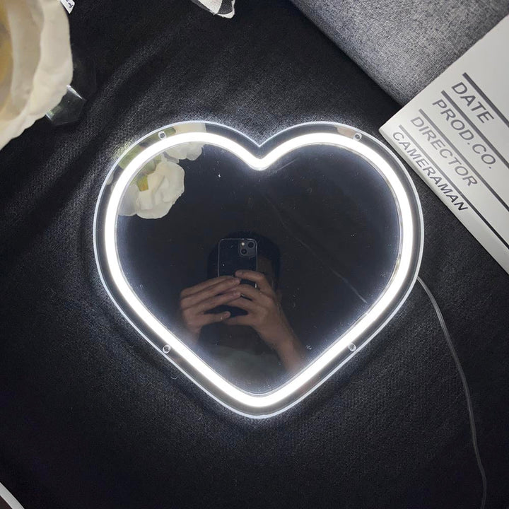 Heart Mirror - LED Neon Sign