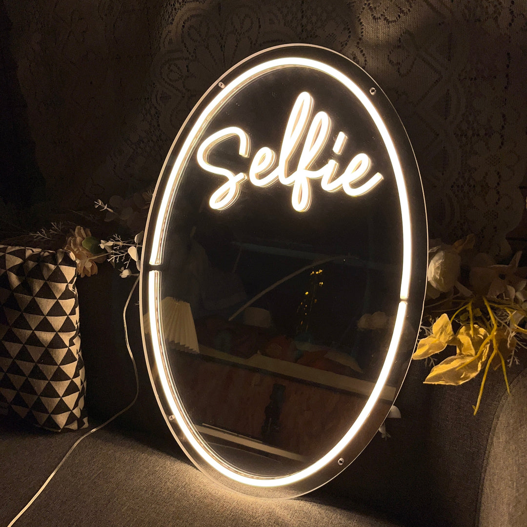 Selfie Mirror - LED Neon Sign