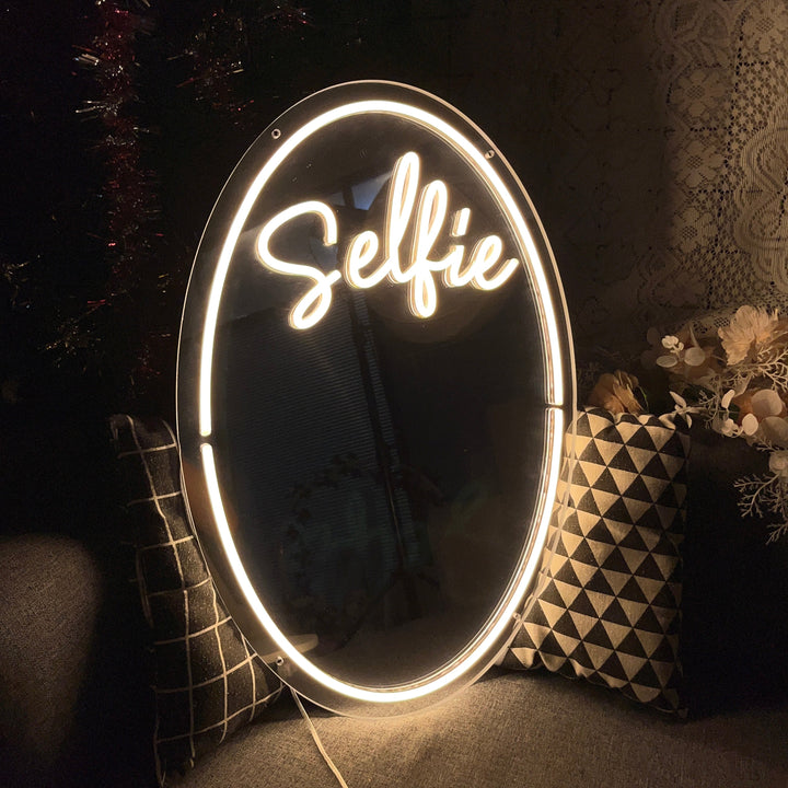 Selfie Mirror - LED Neon Sign