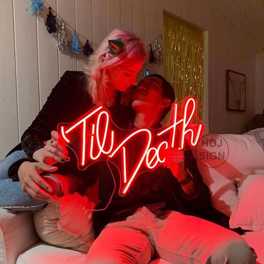 Til Death – LED-Neonschild